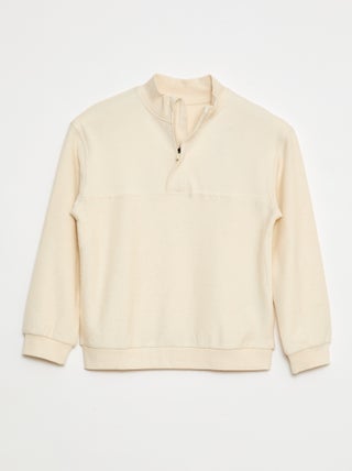 Sweat forme loose col camionneur