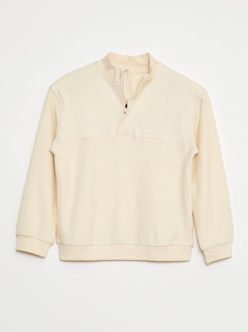 Sweat forme loose col camionneur - Kiabi