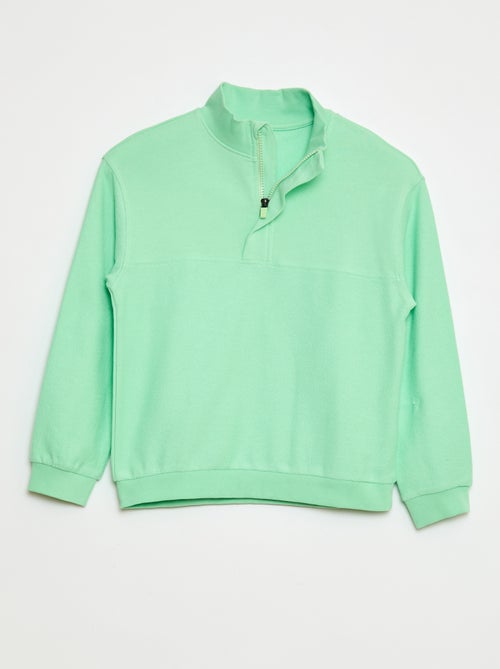 Sweat forme loose col camionneur - Kiabi