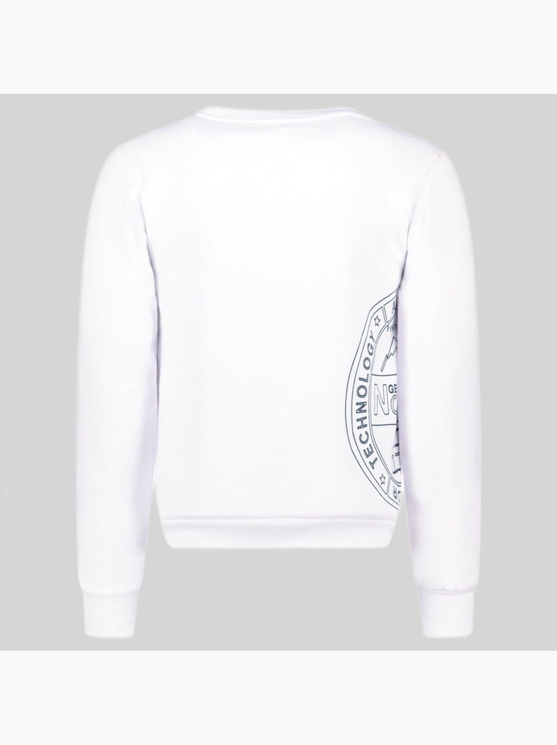 Sweat g-round – geographical norway Blanc - Kiabi