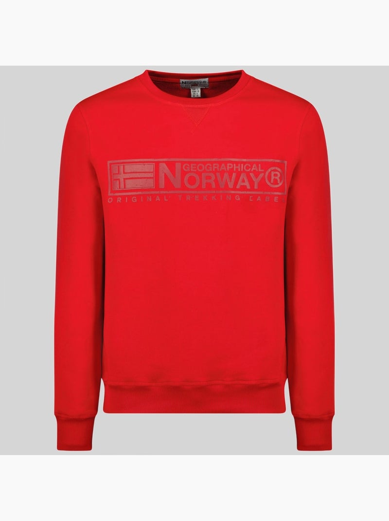 Sweat gantoine – geographical norway Rouge - Kiabi