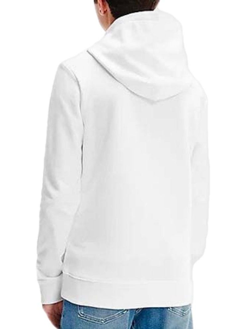 Sweat Garçon Calvin Klein Jeans Blanc - Kiabi