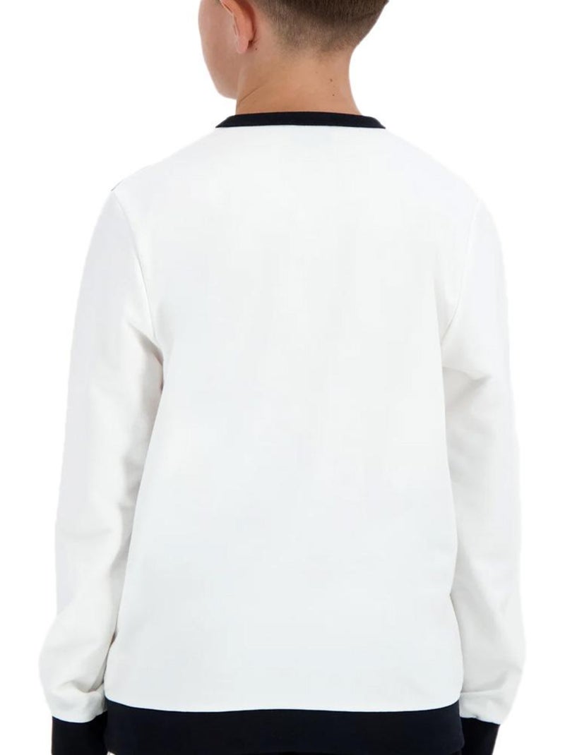 Sweat Garçon Le Coq Sportif Blanc - Kiabi