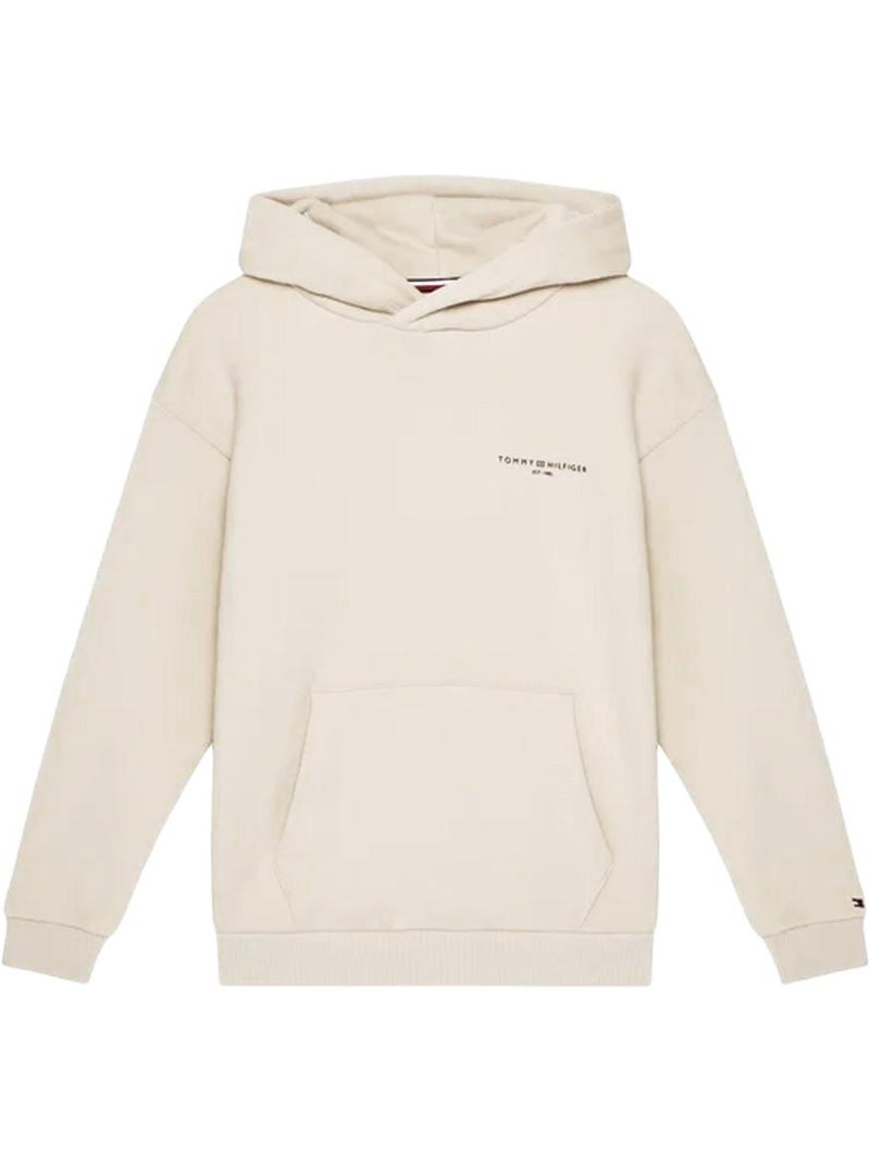 Sweat Garçon Tommy Hilfiger Ecru - Kiabi