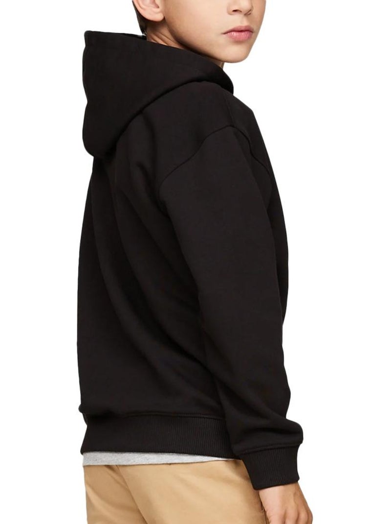 Sweat Garçon Tommy Hilfiger Noir - Kiabi