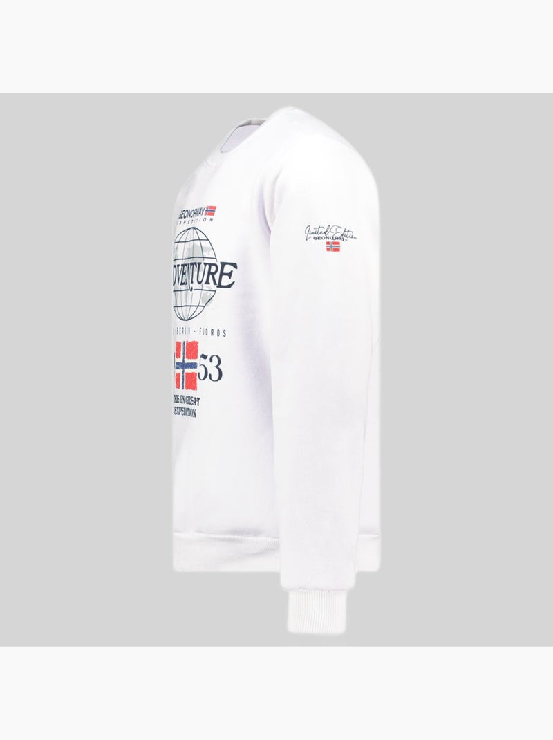 Sweat golkovitz – geographical norway Blanc - Kiabi