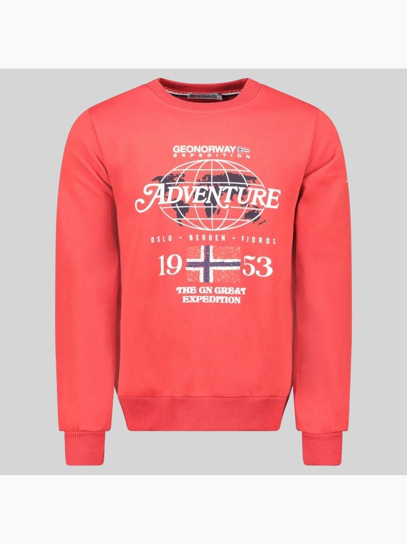 Sweat golkovitz – geographical norway Rouge - Kiabi