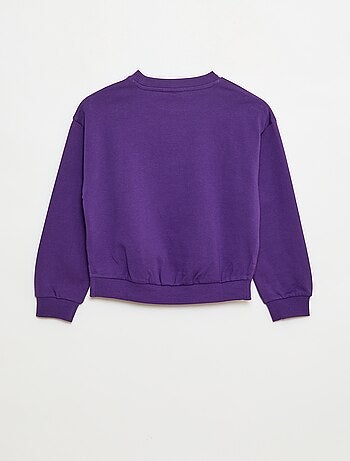 Sweat halloween 'Disney' 'Stitch' en coton