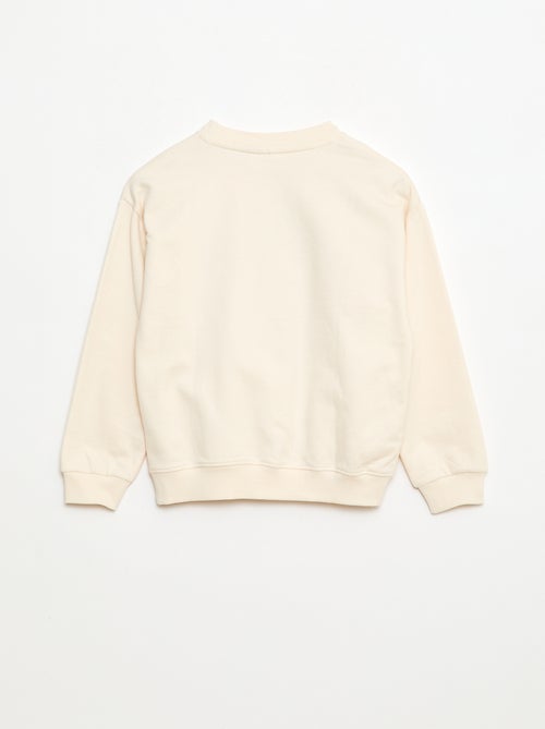 Sweat 'Harry Potter' en polaire coton - Kiabi