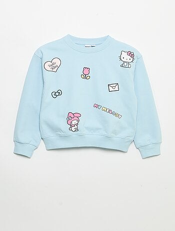 Sweat 'Hello Kitty' à manches longues