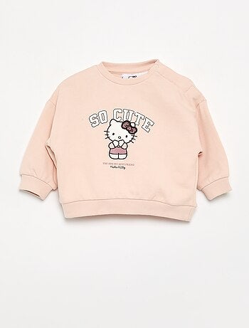 Sweat 'Hello Kitty' à manches longues
