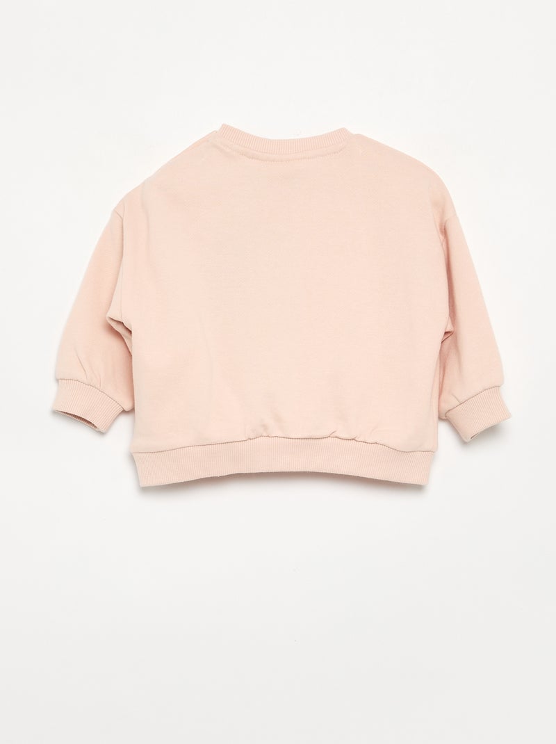 Sweat 'Hello Kitty' à manches longues Rose - Kiabi
