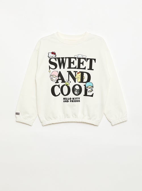 Sweat 'Hello Kitty' avec imprimés et broderies - Kiabi