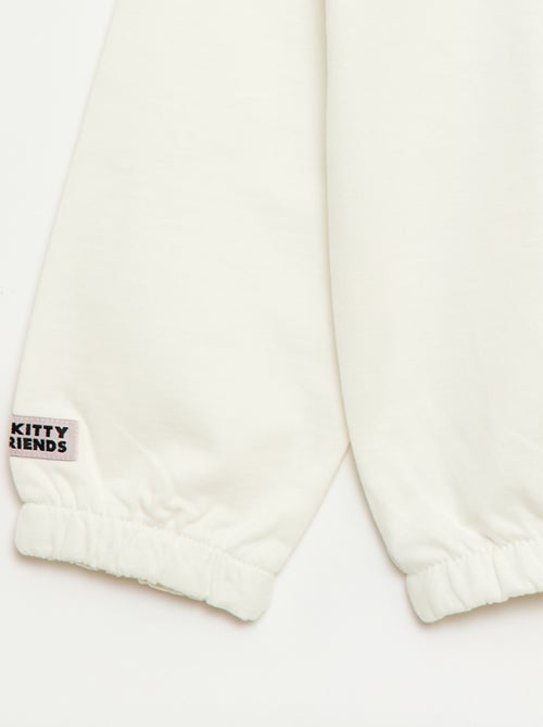 Sweat 'Hello Kitty' avec imprimés et broderies - Kiabi
