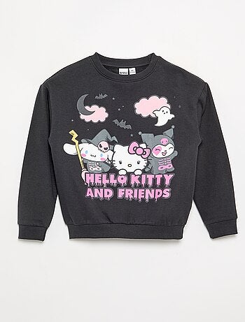 Sweat 'Hello Kitty' met lange mouwen