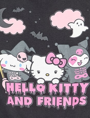 Sweat 'Hello Kitty' met lange mouwen