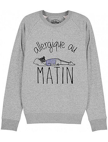 Sweat Homme - ALLERGIQUE AU MATIN