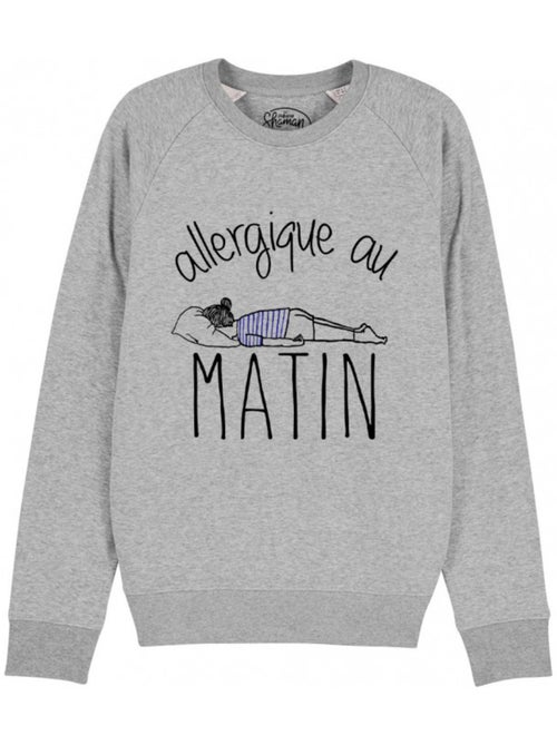 Sweat Homme - ALLERGIQUE AU MATIN - Kiabi Sweat Homme - ALLERGIQUE AU MATIN - Kiabi