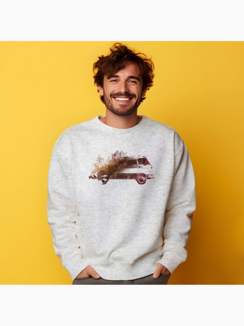 Sweat Homme - BACK HOME - Kiabi