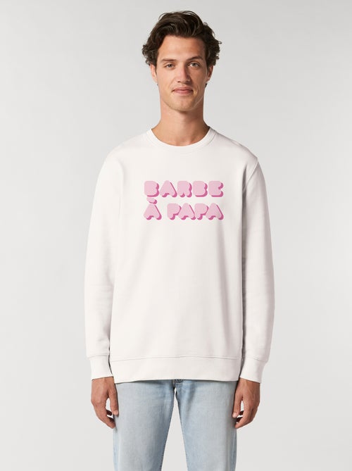 Sweat Homme - BARBE A PAPA 2 - Kiabi Sweat Homme - BARBE A PAPA 2 - Kiabi