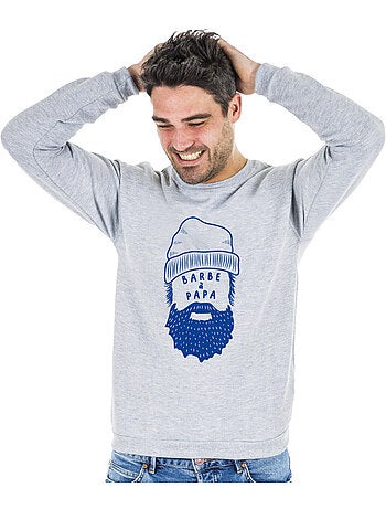 Sweat Homme - BARBE À PAPA