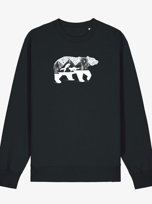 Sweat Homme - BEAR AND FOXES - Kiabi Sweat Homme - BEAR AND FOXES - Kiabi