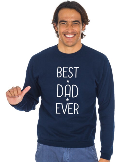Sweat Homme - BEST DAD EVER - Kiabi Sweat Homme - BEST DAD EVER - Kiabi