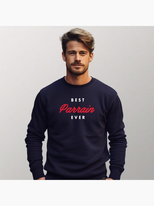 Sweat Homme - BEST PARRAIN EVER - Kiabi Sweat Homme - BEST PARRAIN EVER - Kiabi