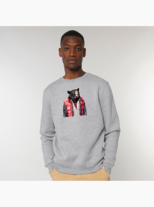 Sweat Homme - BLACK BEAR - Kiabi Sweat Homme - BLACK BEAR - Kiabi