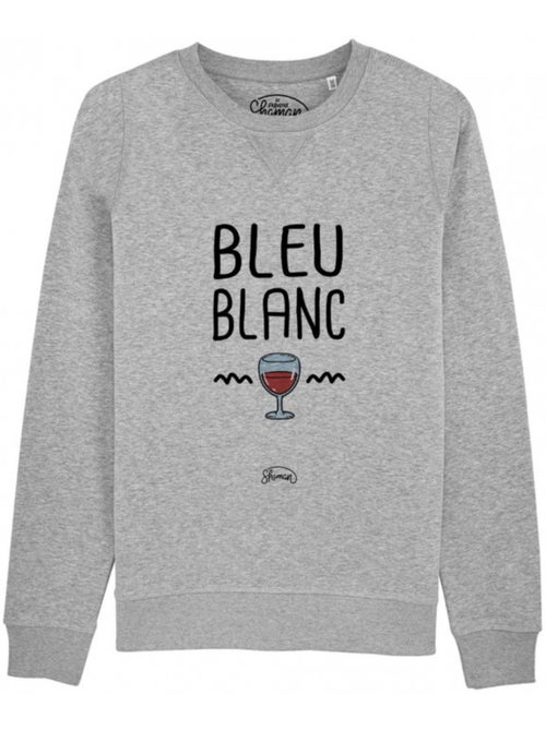 Sweat Homme - BLEU BLANC ROUGE - Kiabi Sweat Homme - BLEU BLANC ROUGE - Kiabi