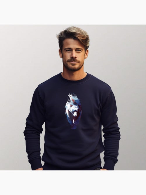 Sweat Homme - BLUE BEAR - Kiabi Sweat Homme - BLUE BEAR - Kiabi