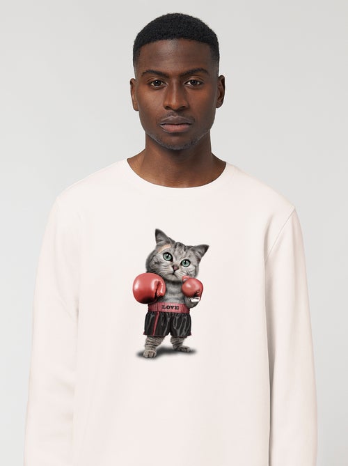 Sweat Homme - BOXING CAT - Kiabi