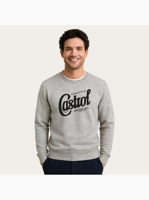 Sweat Homme - CASTROL REGISTERED SCRIPT - Kiabi Sweat Homme - CASTROL REGISTERED SCRIPT - Kiabi