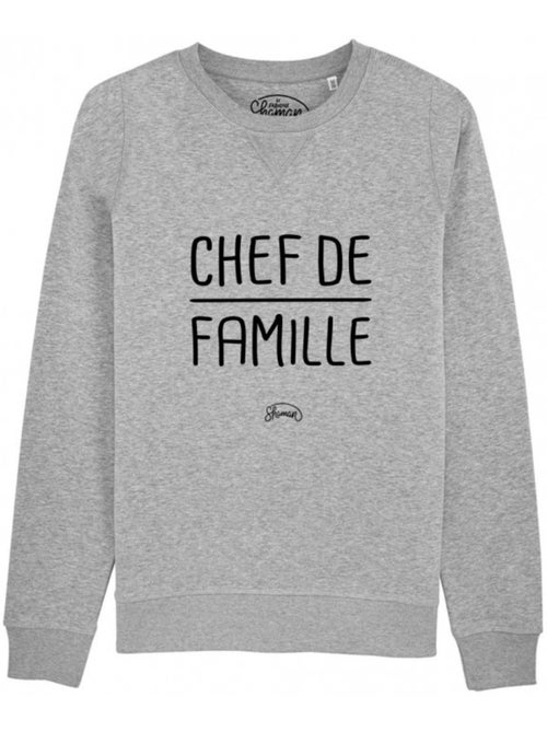 Sweat Homme - CHEF DE FAMILLE - Kiabi Sweat Homme - CHEF DE FAMILLE - Kiabi