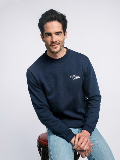 Sweat Homme - CIAO BELLA CŒUR - Kiabi Sweat Homme - CIAO BELLA CŒUR - Kiabi