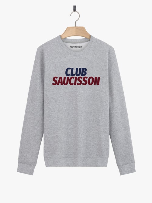 Sweat Homme - CLUB SAUCISSON - Kiabi Sweat Homme - CLUB SAUCISSON - Kiabi