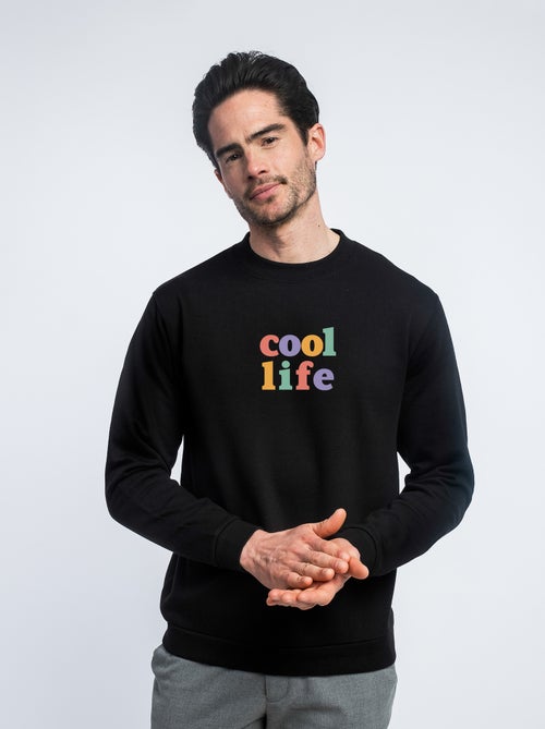 Sweat Homme - COOL LIFE - Kiabi Sweat Homme - COOL LIFE - Kiabi