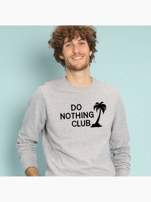 Sweat Homme - DO NOTHING CLUB - Kiabi Sweat Homme - DO NOTHING CLUB - Kiabi