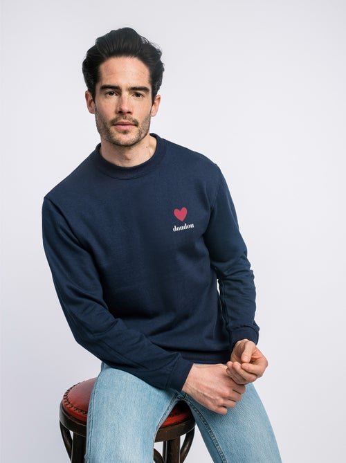 Sweat Homme - DOUDOU CŒUR - Kiabi Sweat Homme - DOUDOU CŒUR - Kiabi