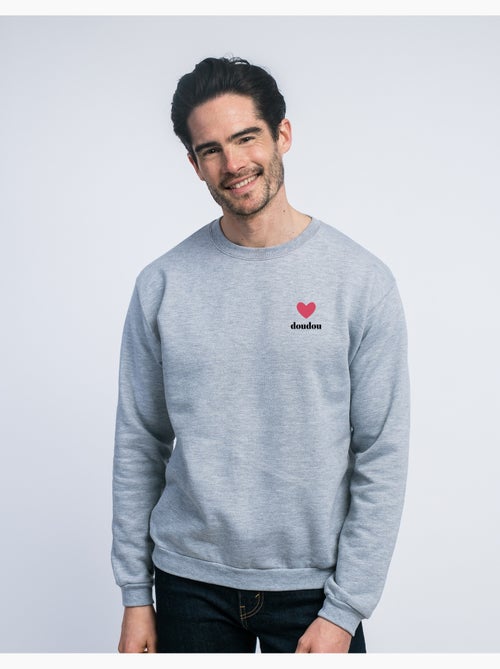 Sweat Homme - DOUDOU CŒUR - Kiabi