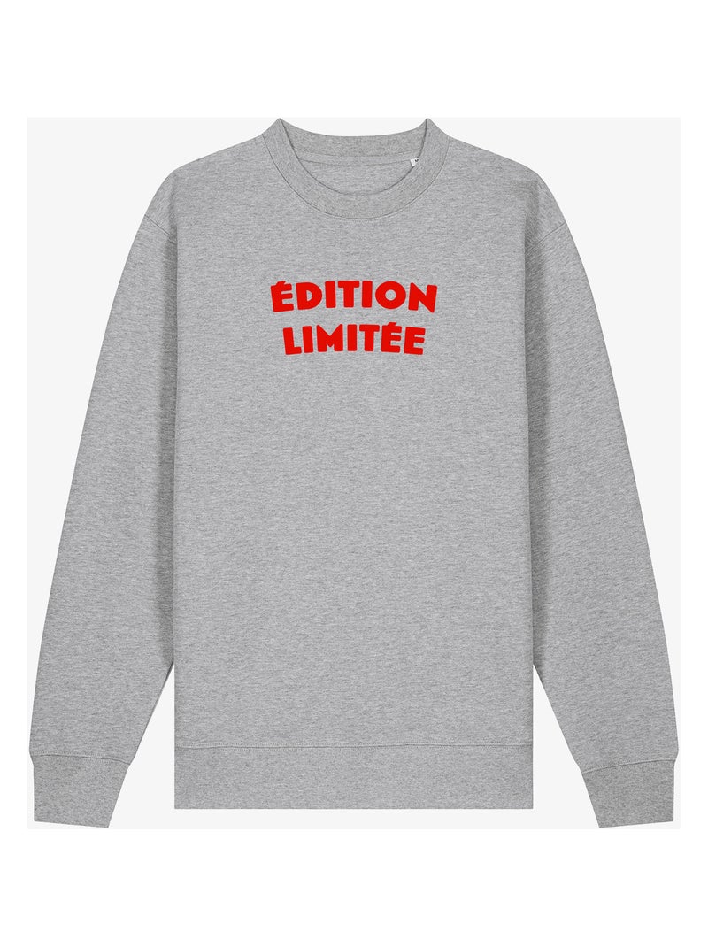 Sweat Homme - EDITION LIMITÉE 2 Gris chiné - Kiabi