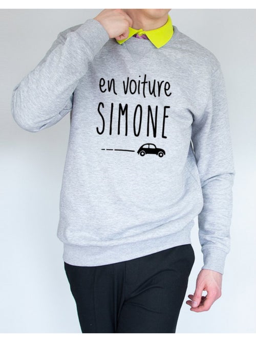 Sweat Homme - EN VOITURE SIMONE - Kiabi Sweat Homme - EN VOITURE SIMONE - Kiabi