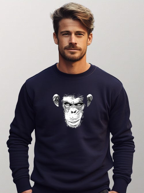 Sweat Homme - EVIL MONKEY - Kiabi Sweat Homme - EVIL MONKEY - Kiabi