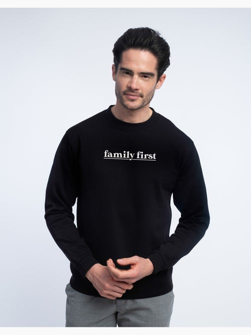 Sweat Homme - FAMILY FIRST - Kiabi Sweat Homme - FAMILY FIRST - Kiabi