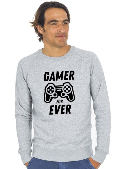 Sweat Homme - GAMER FOR EVER - Kiabi