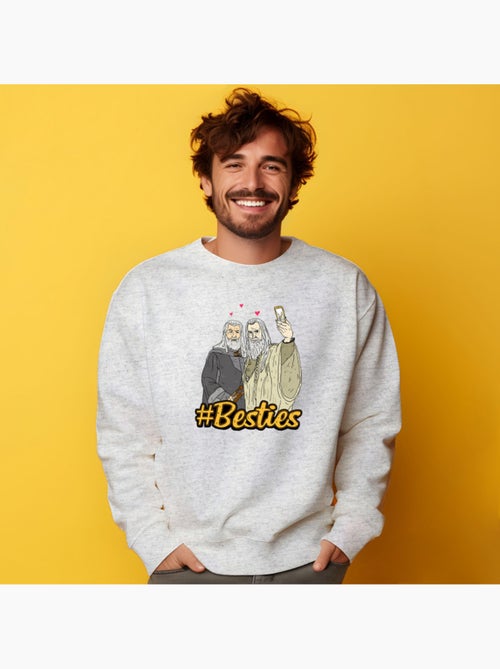 Sweat Homme - GANDALF AND DUMBLEDORE - Kiabi Sweat Homme - GANDALF AND DUMBLEDORE - Kiabi