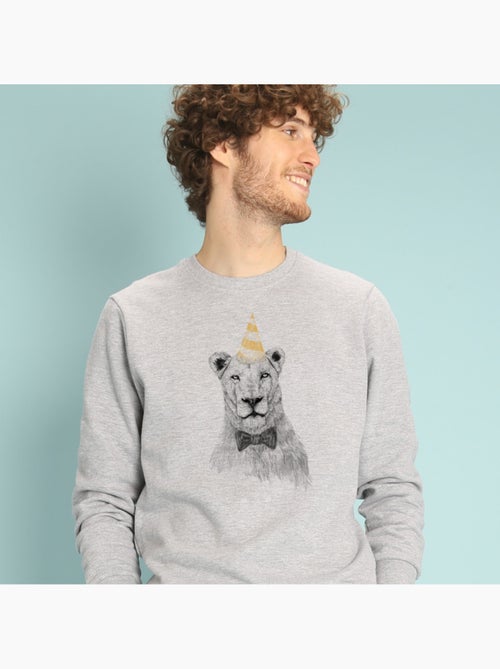 Sweat Homme - GET THE PARTY STARTED - Kiabi Sweat Homme - GET THE PARTY STARTED - Kiabi