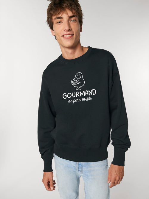 Sweat Homme - GOURMAND DE PERE EN FILS - Kiabi