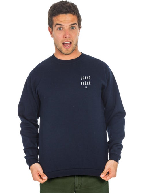 Sweat Homme - GRAND FRÈRE X CŒUR WAF - Kiabi Sweat Homme - GRAND FRÈRE X CŒUR WAF - Kiabi