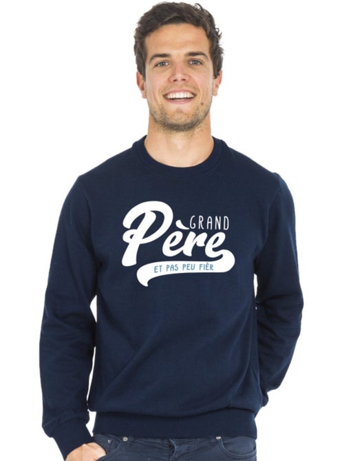 Sweat Homme - GRAND PÈRE ET PAS PEU FIER - Kiabi Sweat Homme - GRAND PÈRE ET PAS PEU FIER - Kiabi